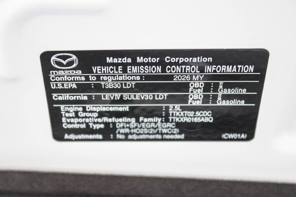 New 2026 Wind Chill Pearl Mazda Premium AWD image 13