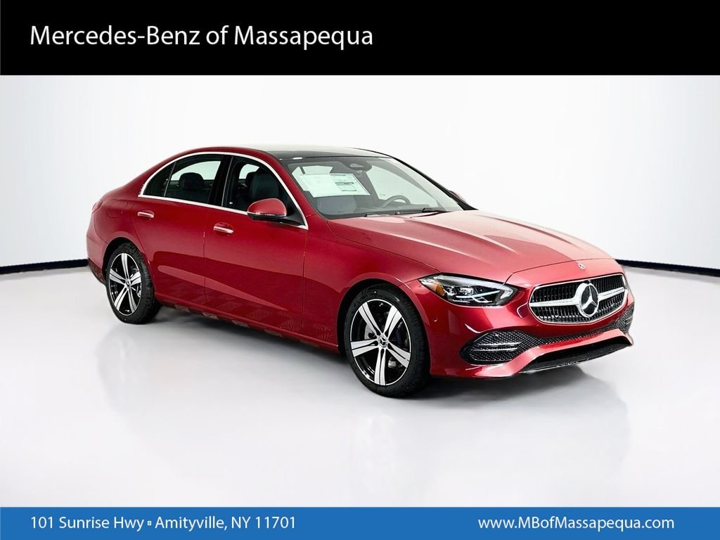 New 2026 MANUFAKTUR Patagonia Red Metallic Mercedes-Benz C 300 image 1