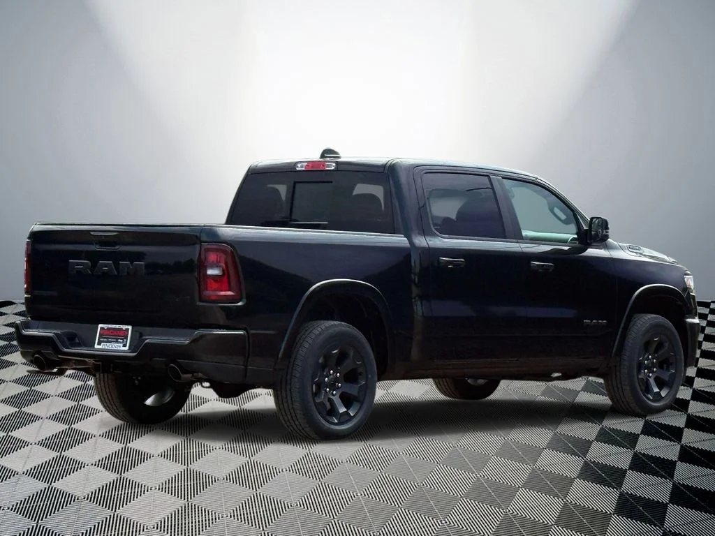 New 2027 Diamond Black Crystal Pearl-Coat Exterior Paint RAM Big Horn/Lone Star image 6