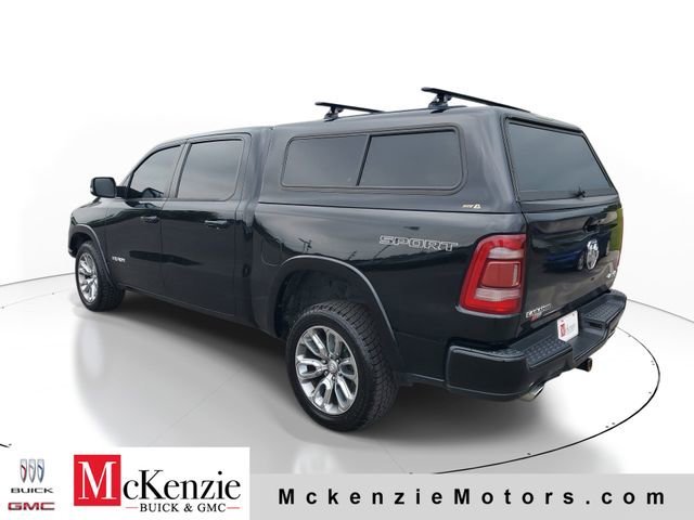 Used 2020 Diamond Black Cry Ram Laramie image 3