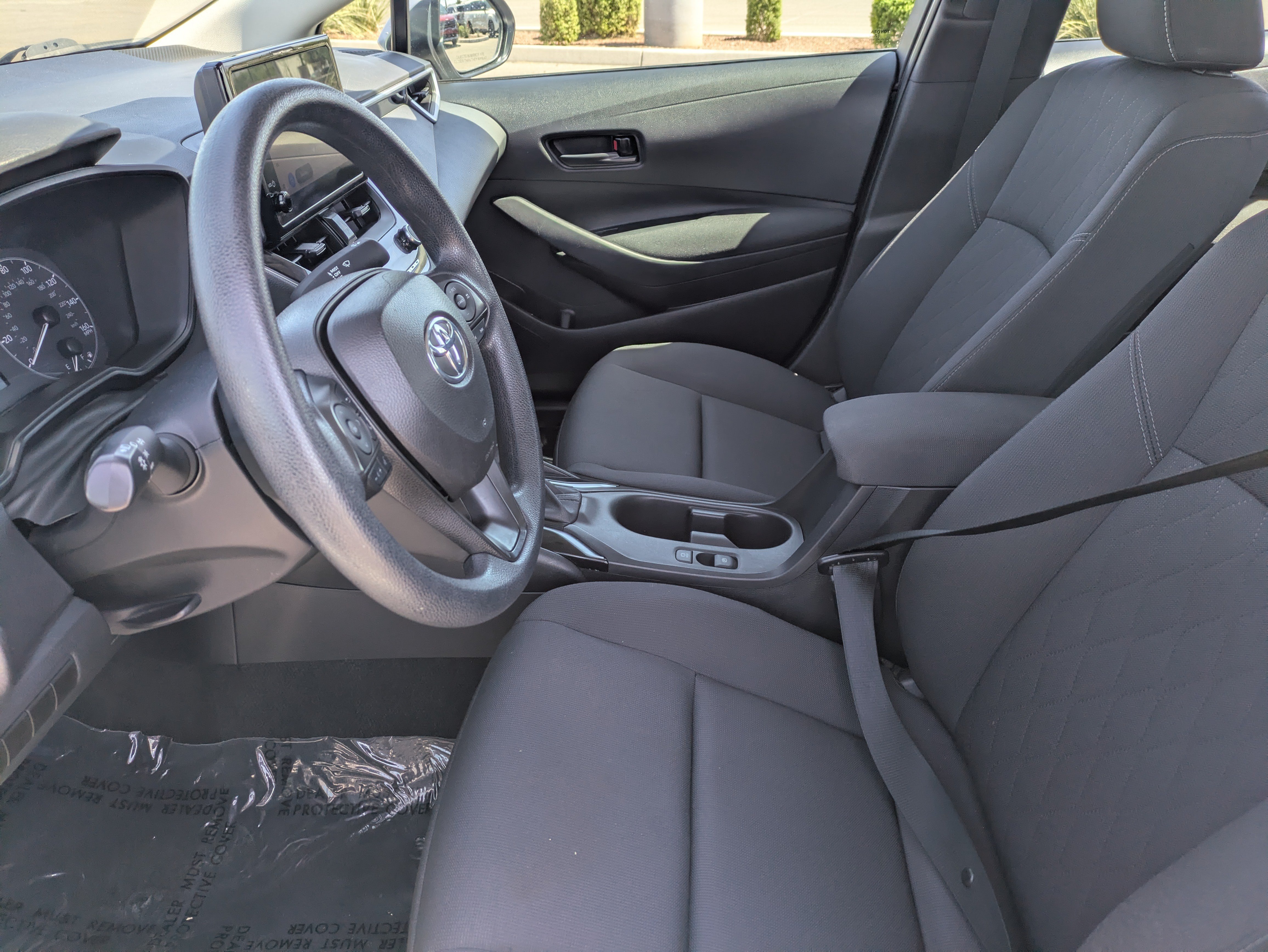 Used 2024 Classic Silver Metallic Toyota LE image 24