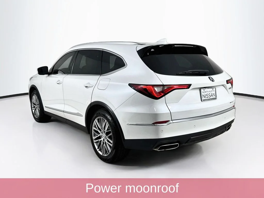 Used 2022 White Acura Advance image 5