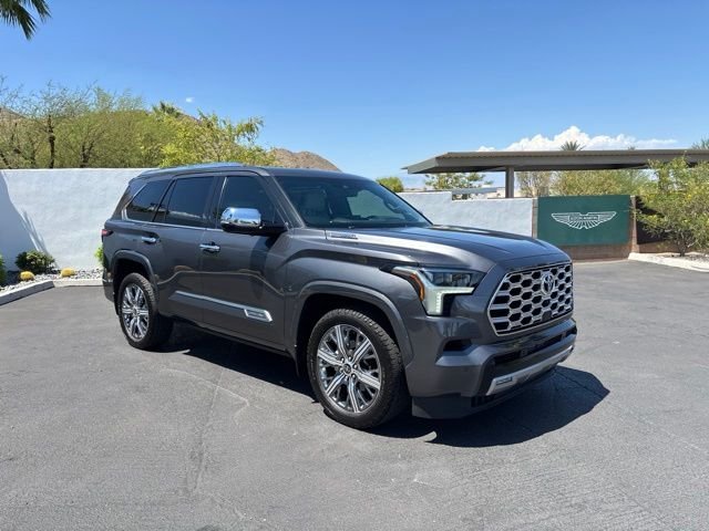 Used 2023 Magnetic Gray Metallic Toyota Capstone image 3