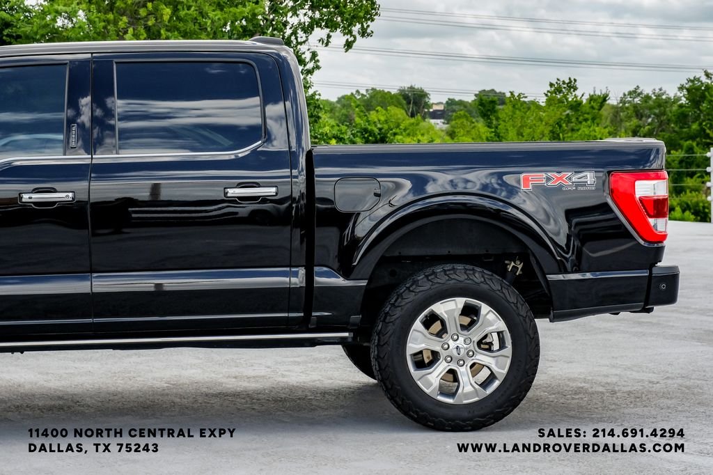 Used 2022 Black Ford Platinum image 11