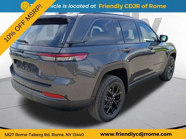 New 2026 Baltic Gray Metallic Clear-Coat Exterior Paint Jeep Altitude image 5
