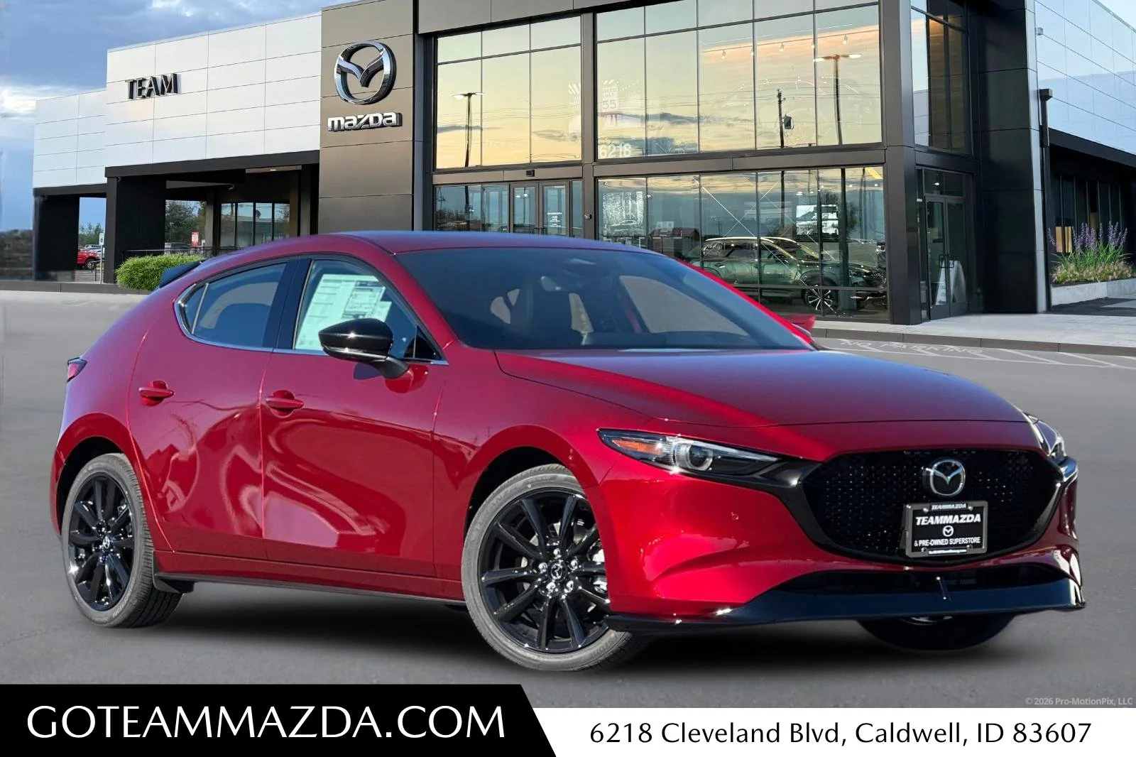 New 2026 Soul Red Crystal Metallic Mazda 2.5 Turbo Premium Plus AWD image 1