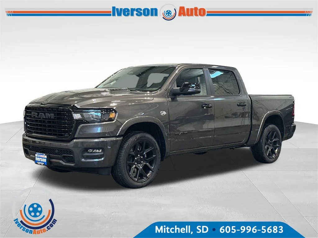 New 2026 Granite Crystal Metallic Clear-Coat Exterior Paint RAM Laramie image 3