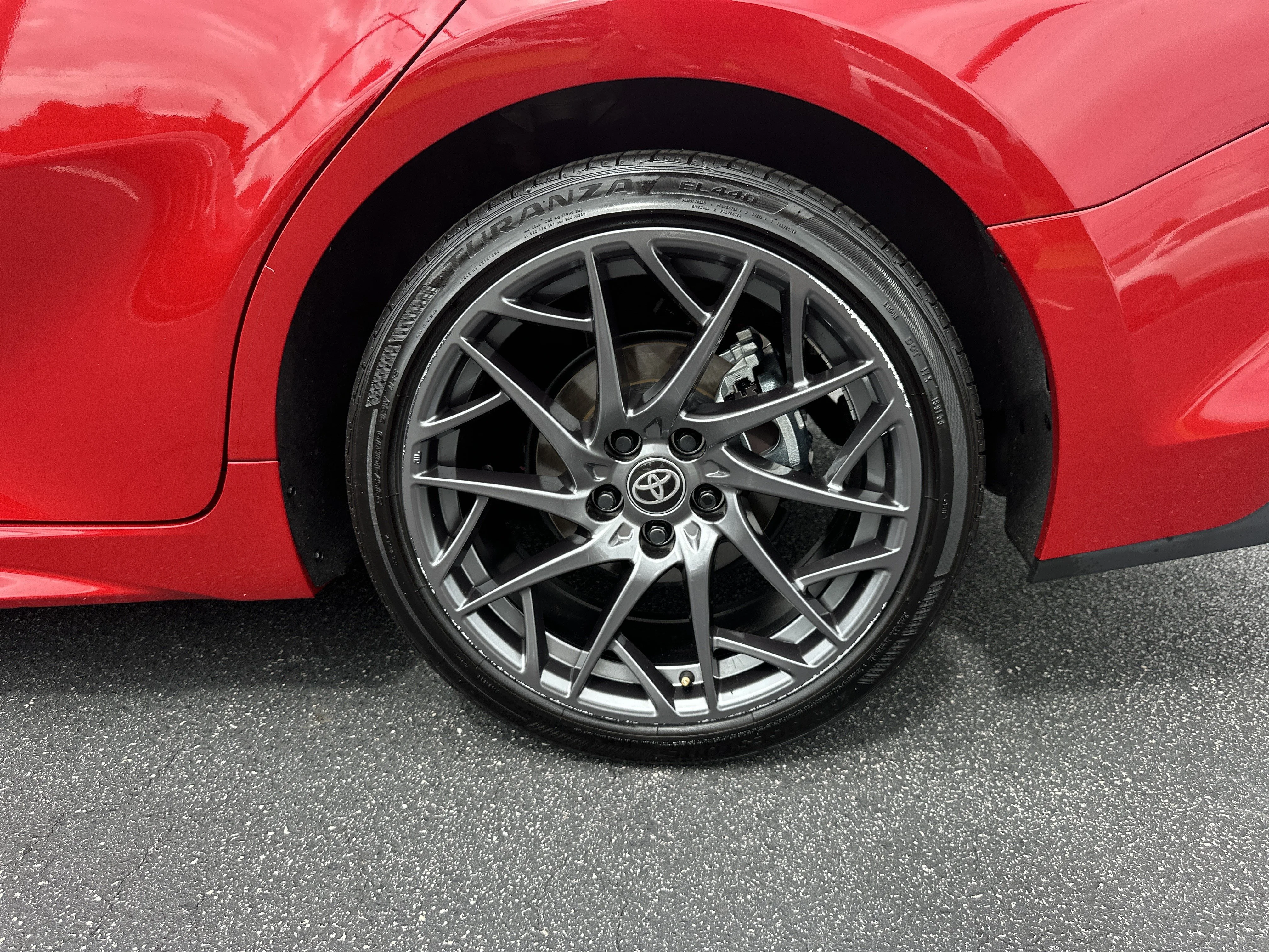 Used 2025 Supersonic Red Toyota SE image 19