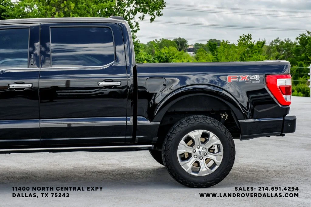 Used 2022 Agate Black Metallic Ford Platinum image 11
