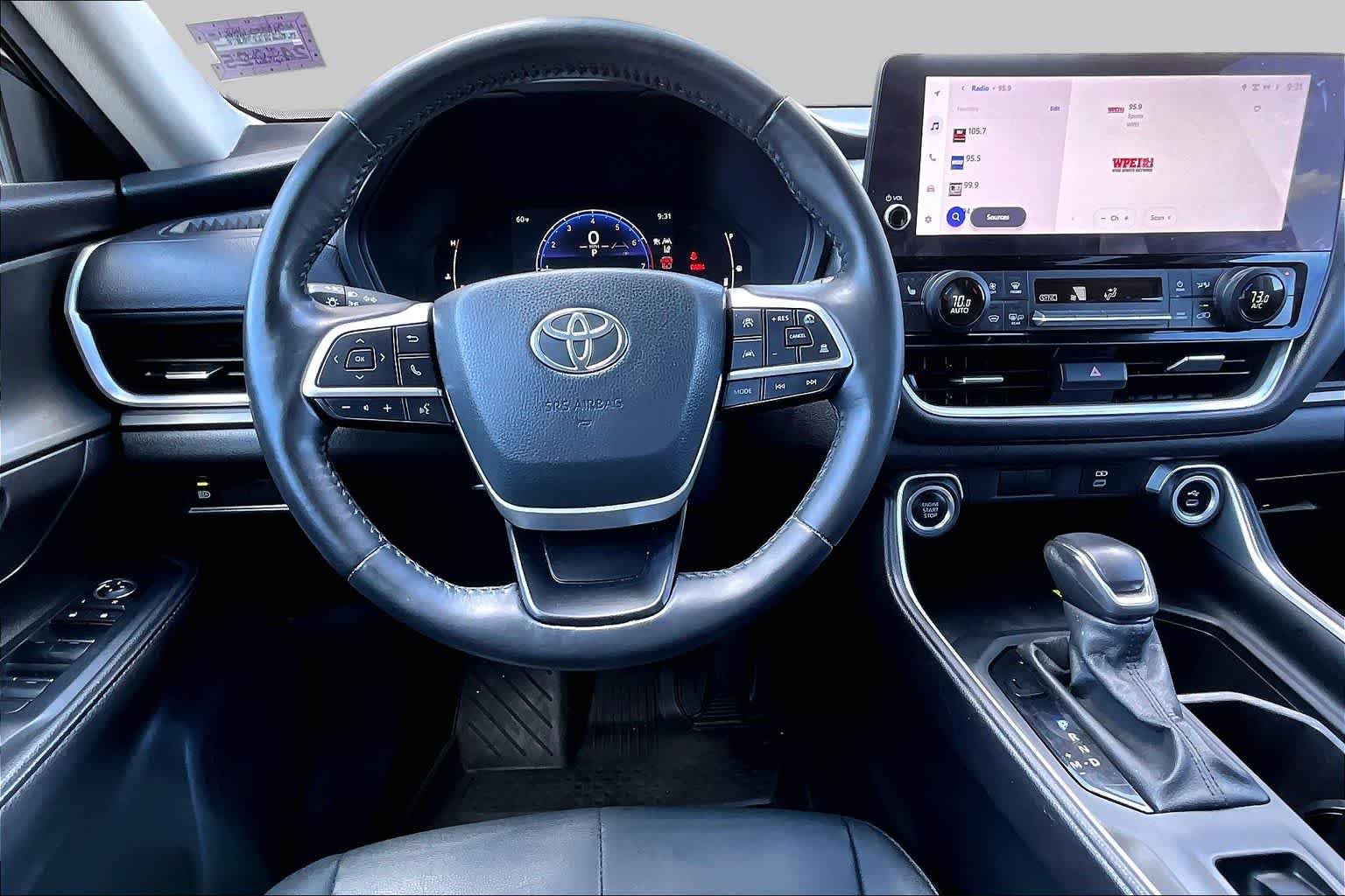 Used 2024 Midnight Black Metallic Toyota XLE image 6