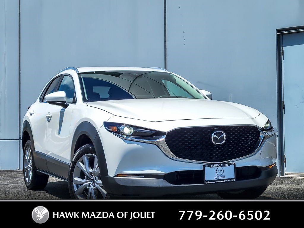 Used 2023 Snowflake White Pearl Mica Mazda 2.5 S Preferred Package image 1