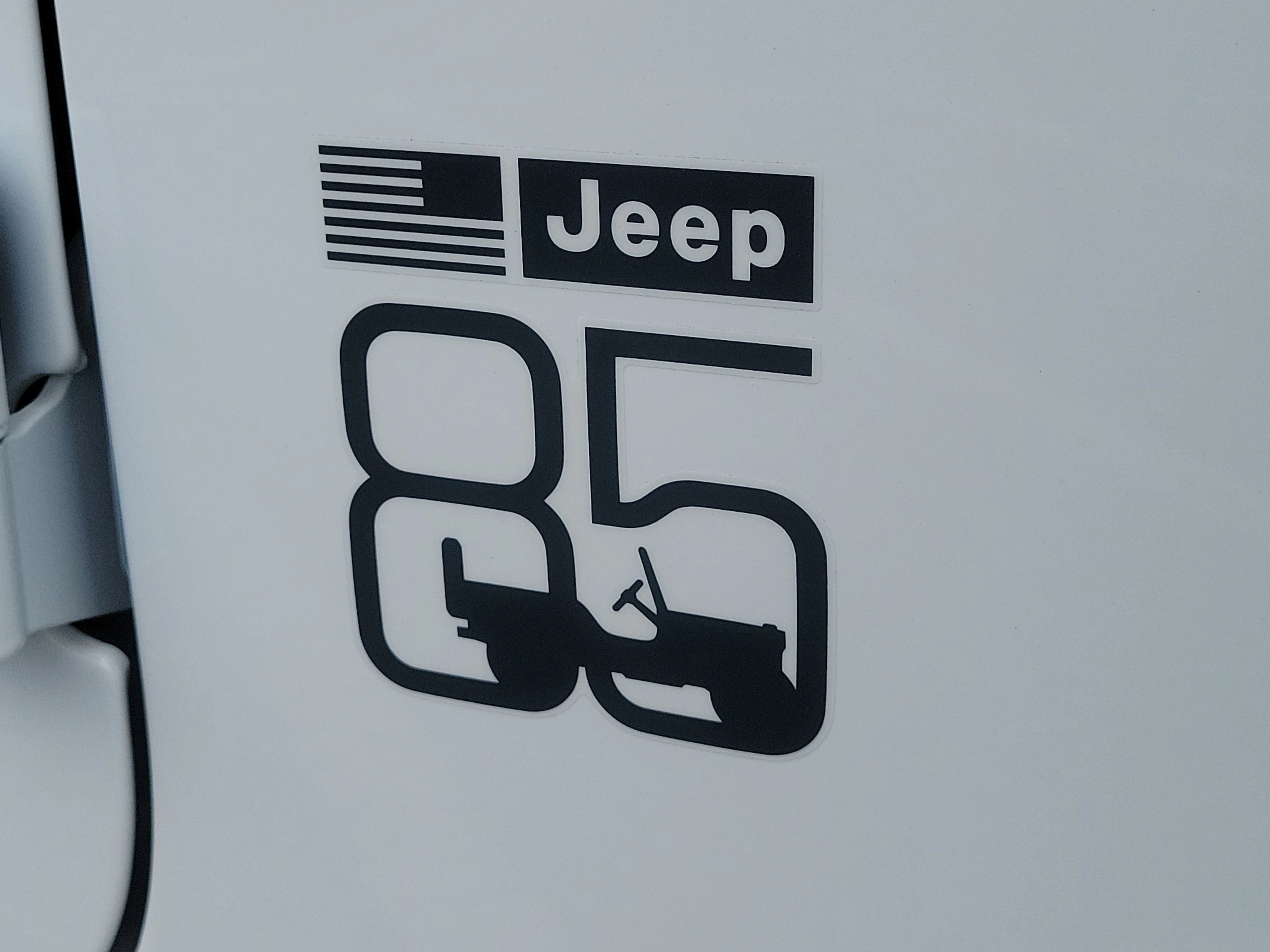 New 2026 Bright White Clearcoat Jeep 85th Anniversary Edition image 7