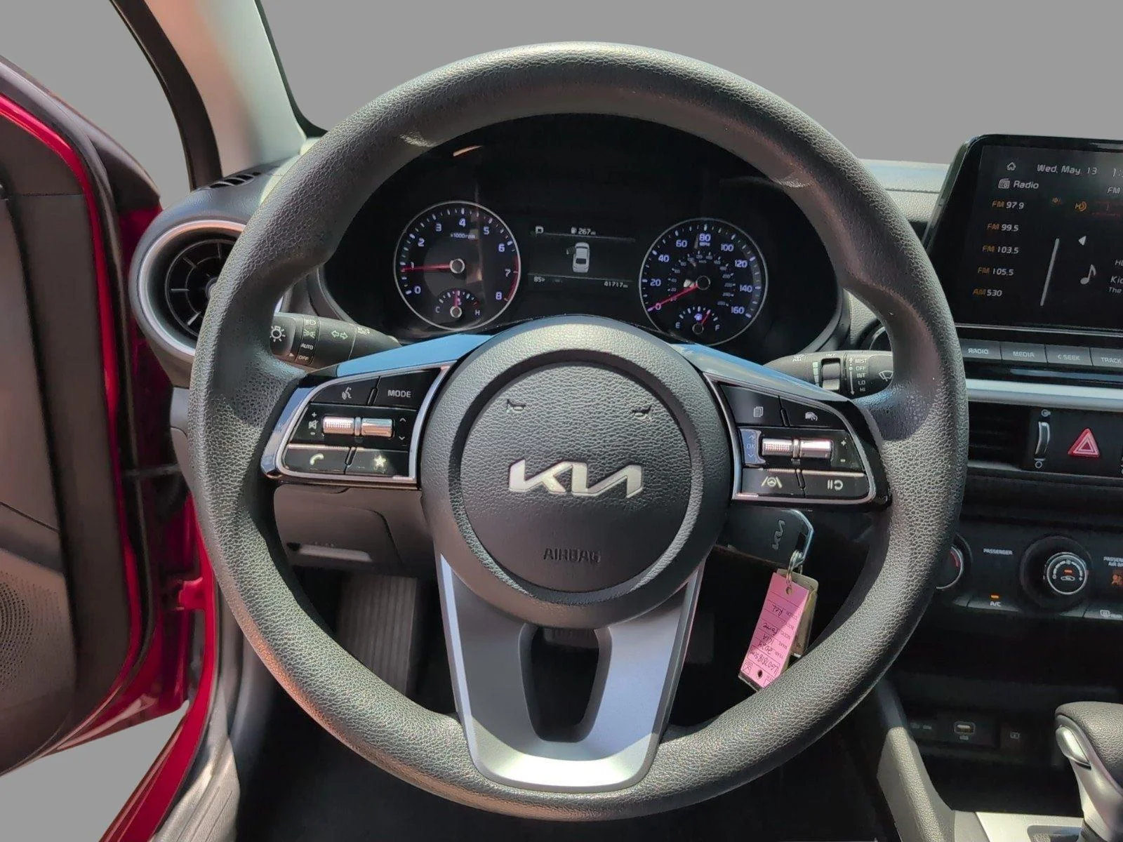 Used 2024 Currant Red Kia LXS image 28