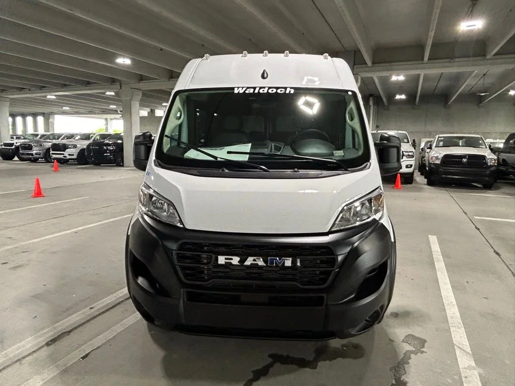 Used 2023 Bright White Clearcoat Ram High Roof image 7