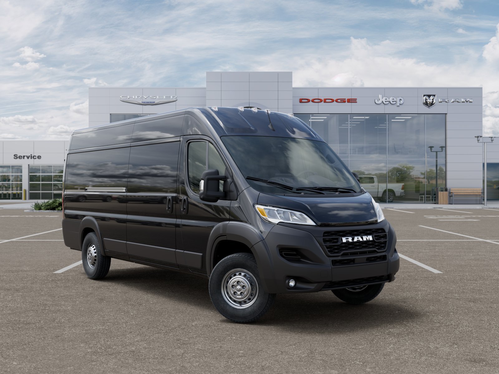 New 2026 Black Clear-Coat Exterior Paint RAM High Roof image 5