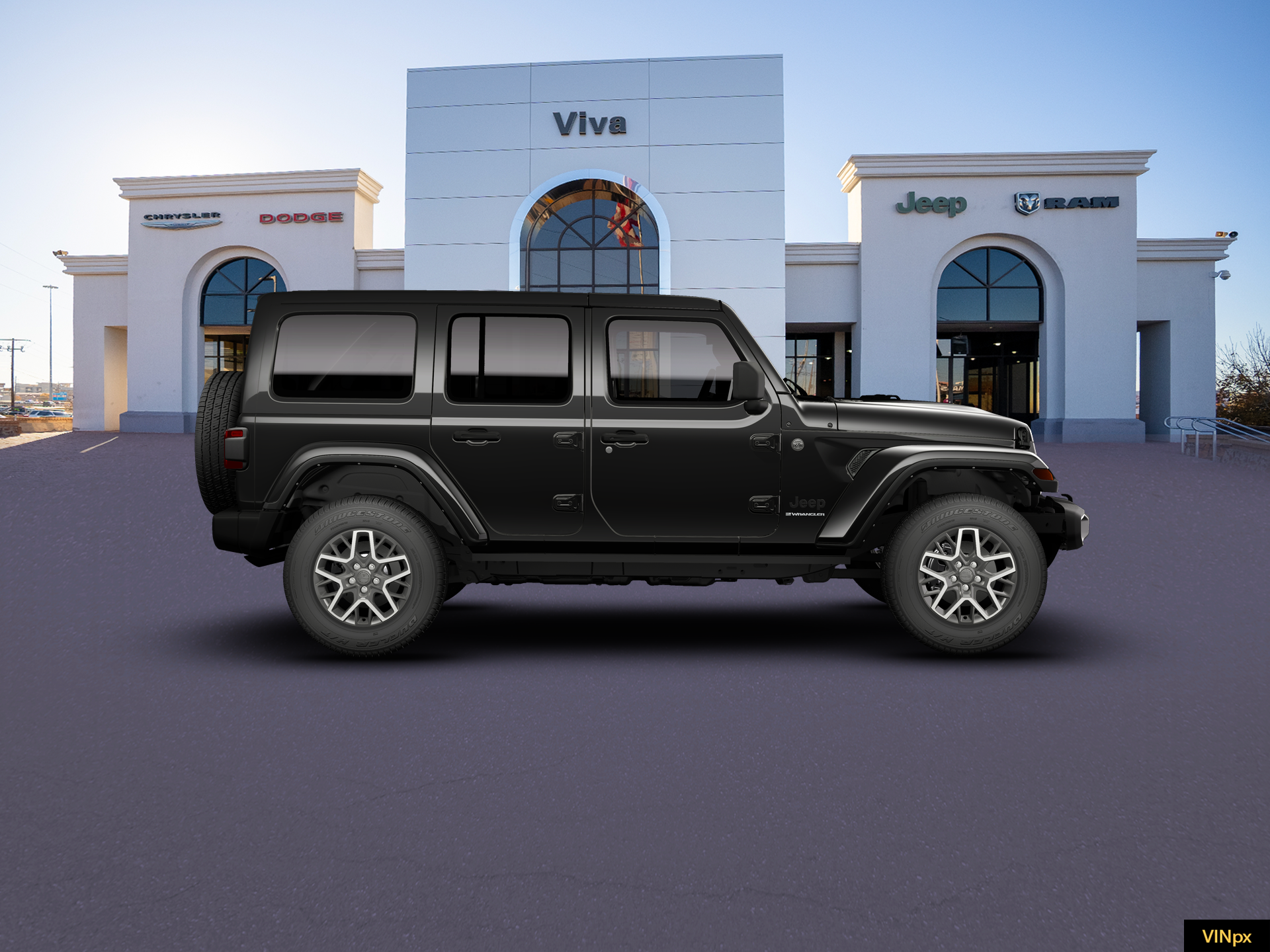 New 2026 Black Clear-Coat Exterior Paint Jeep Sahara image 9