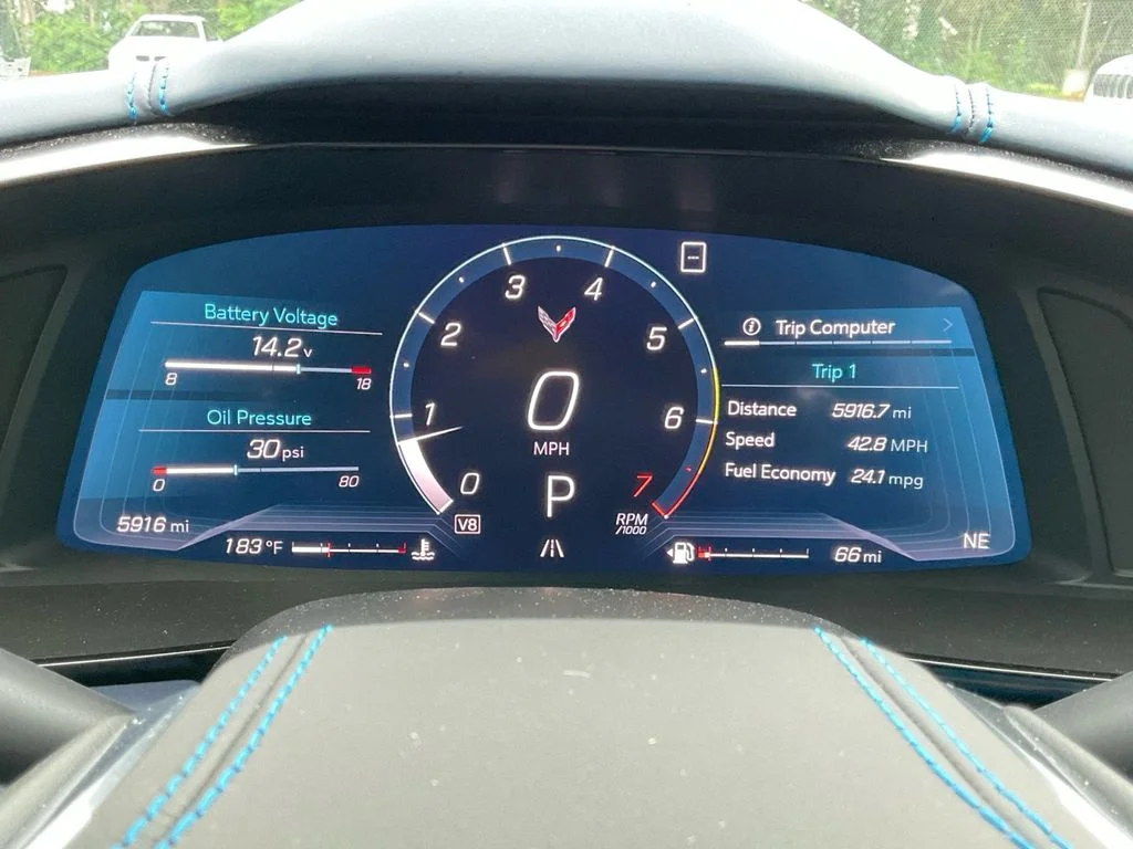 Used 2020 Blue Chevrolet Stingray image 18