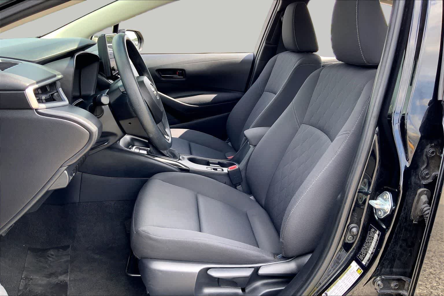 Used 2024 Midnight Black Metallic Toyota LE image 8