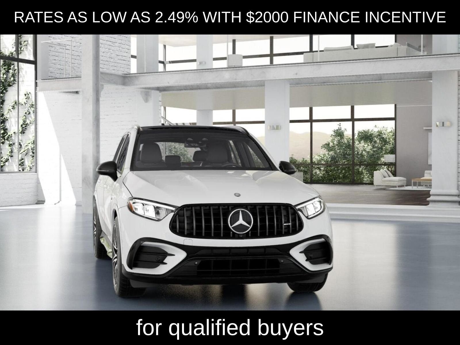New 2026 Polar White Mercedes-Benz GLC 43 AMG® image 8
