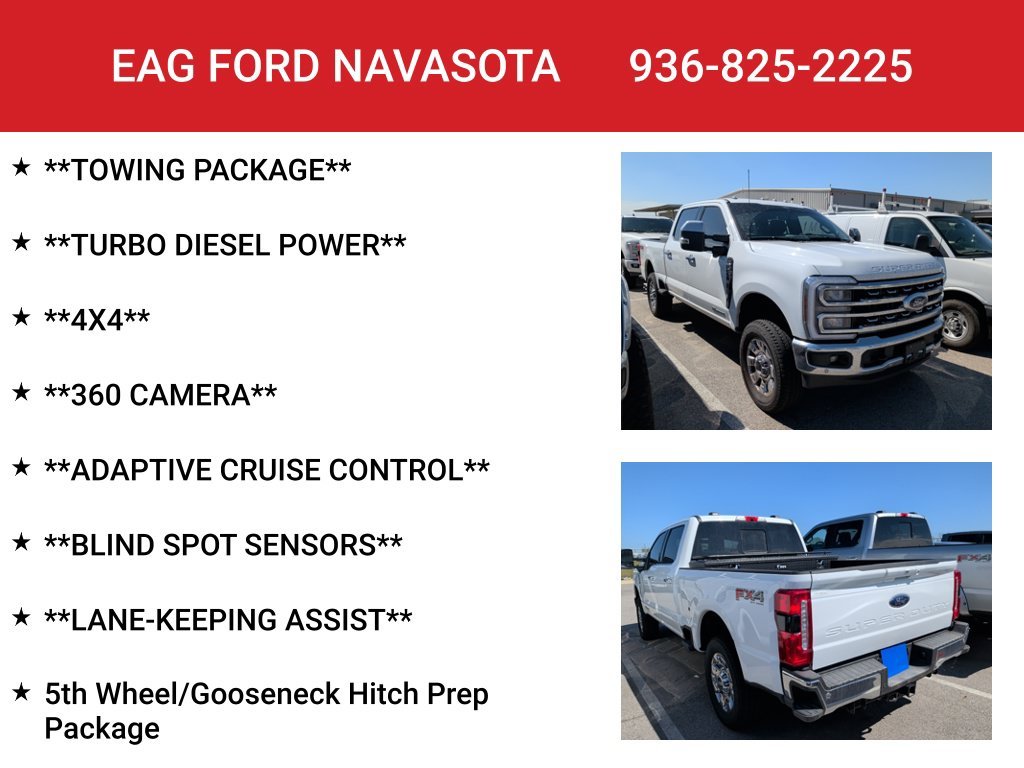 Used 2026 Oxford White Ford Lariat image 8