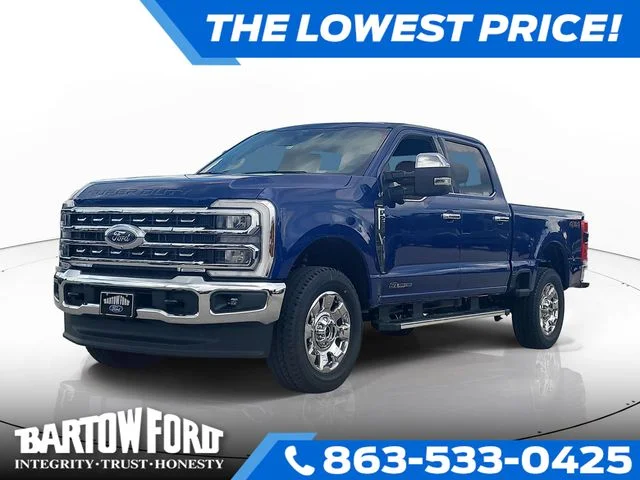 New 2026 Blue Metallic Ford Lariat image 1