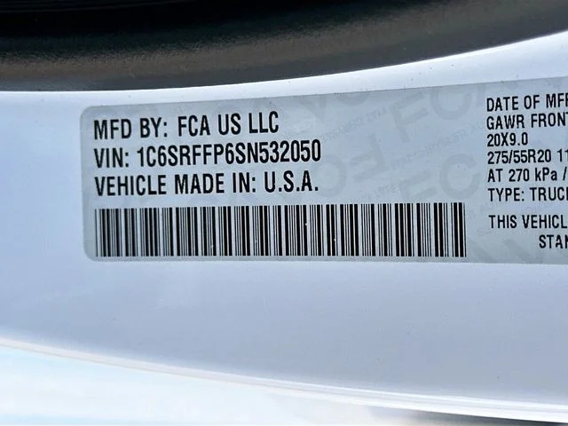 Certified Used 2025 White Ram Big Horn/Lone Star image 31