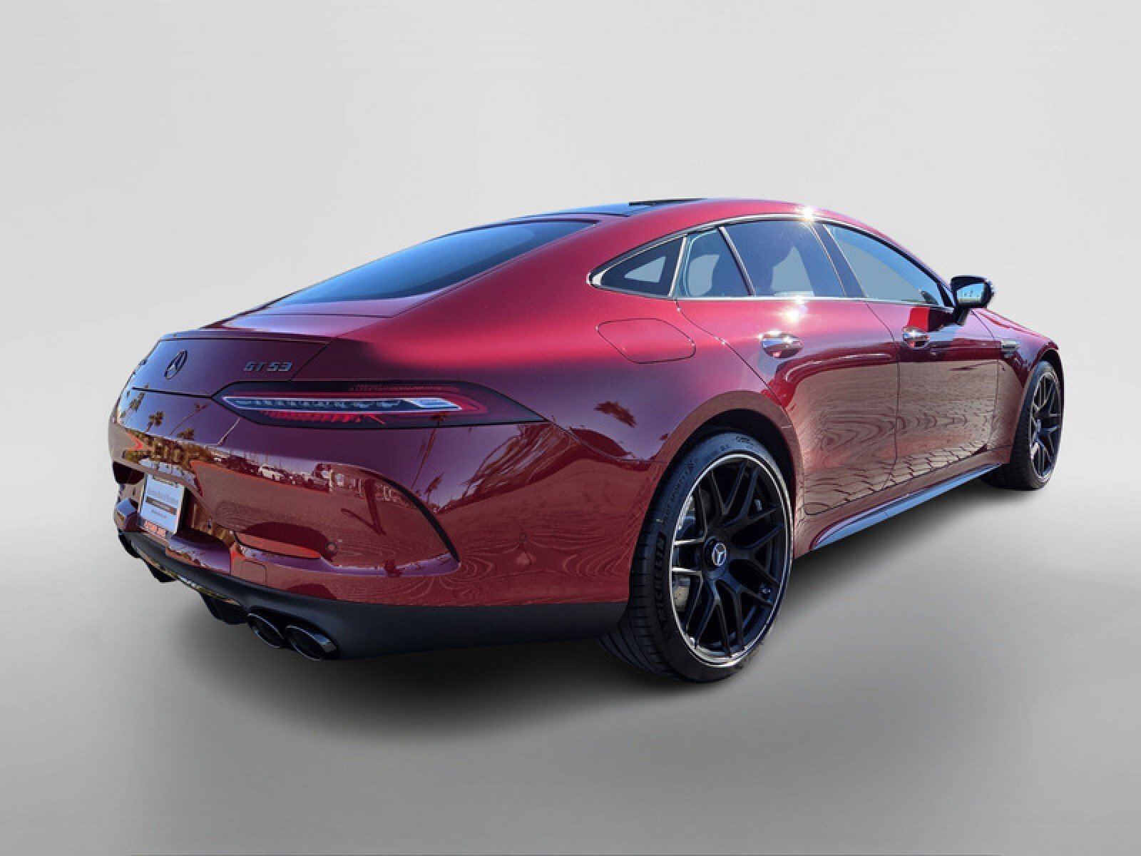 New 2026 MANUFAKTUR Patagonia Red Metallic Mercedes-Benz AMG® GT 53 4-Door Coupe image 5