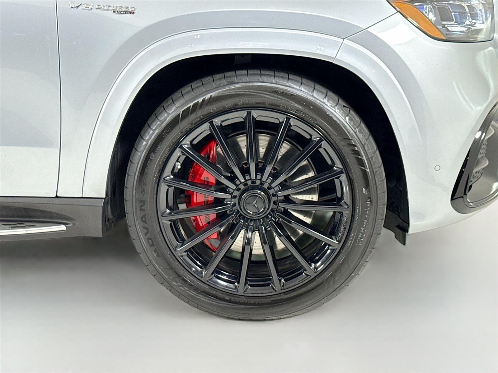 Used 2023 Cirrus Silver Metallic Mercedes-Benz AMG® GLS 63 | AMG® Performance Steering Wheel | Heated/Cooled Seats image 46