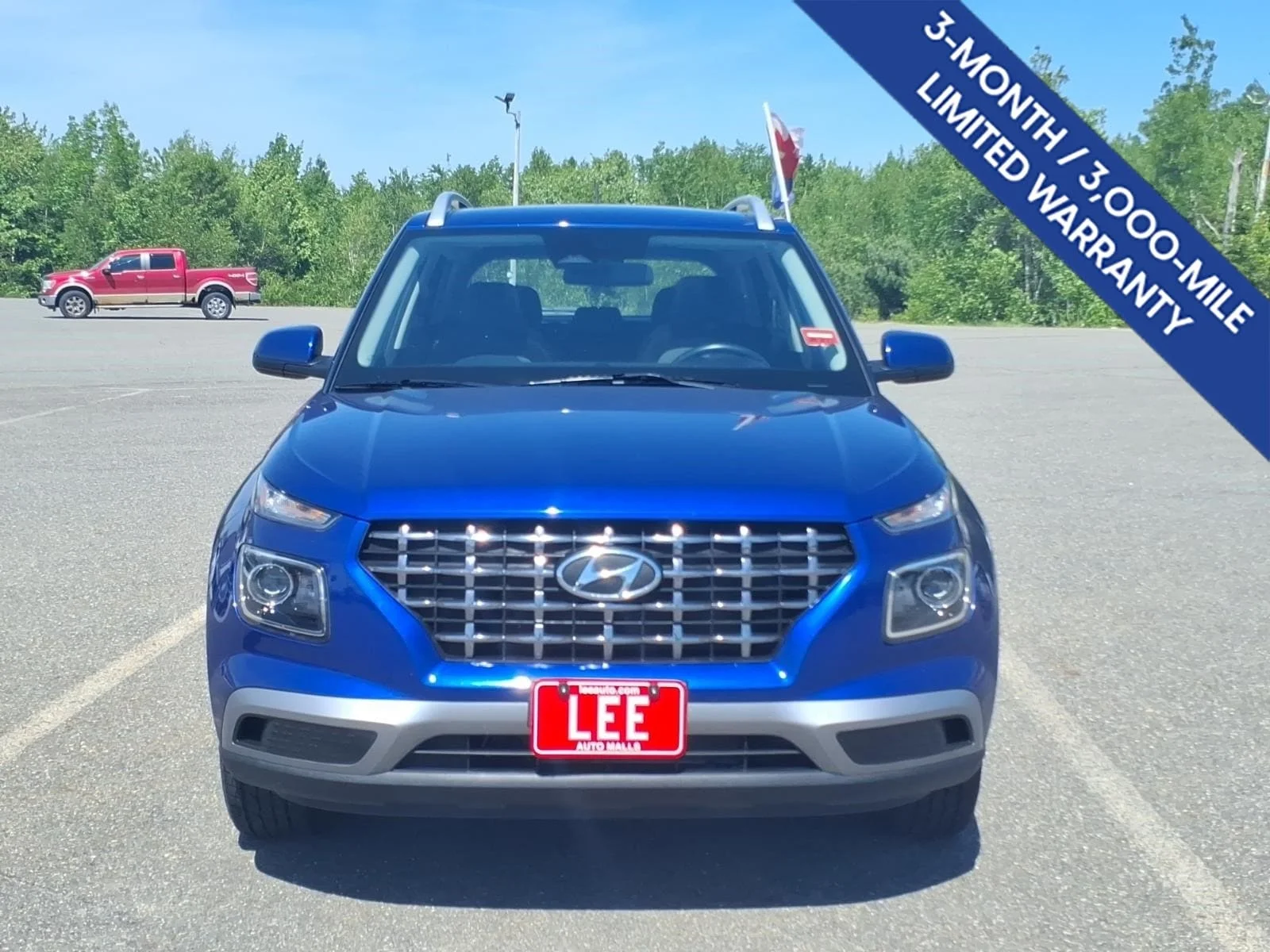 Used 2025 Intense Blue Hyundai SEL image 2