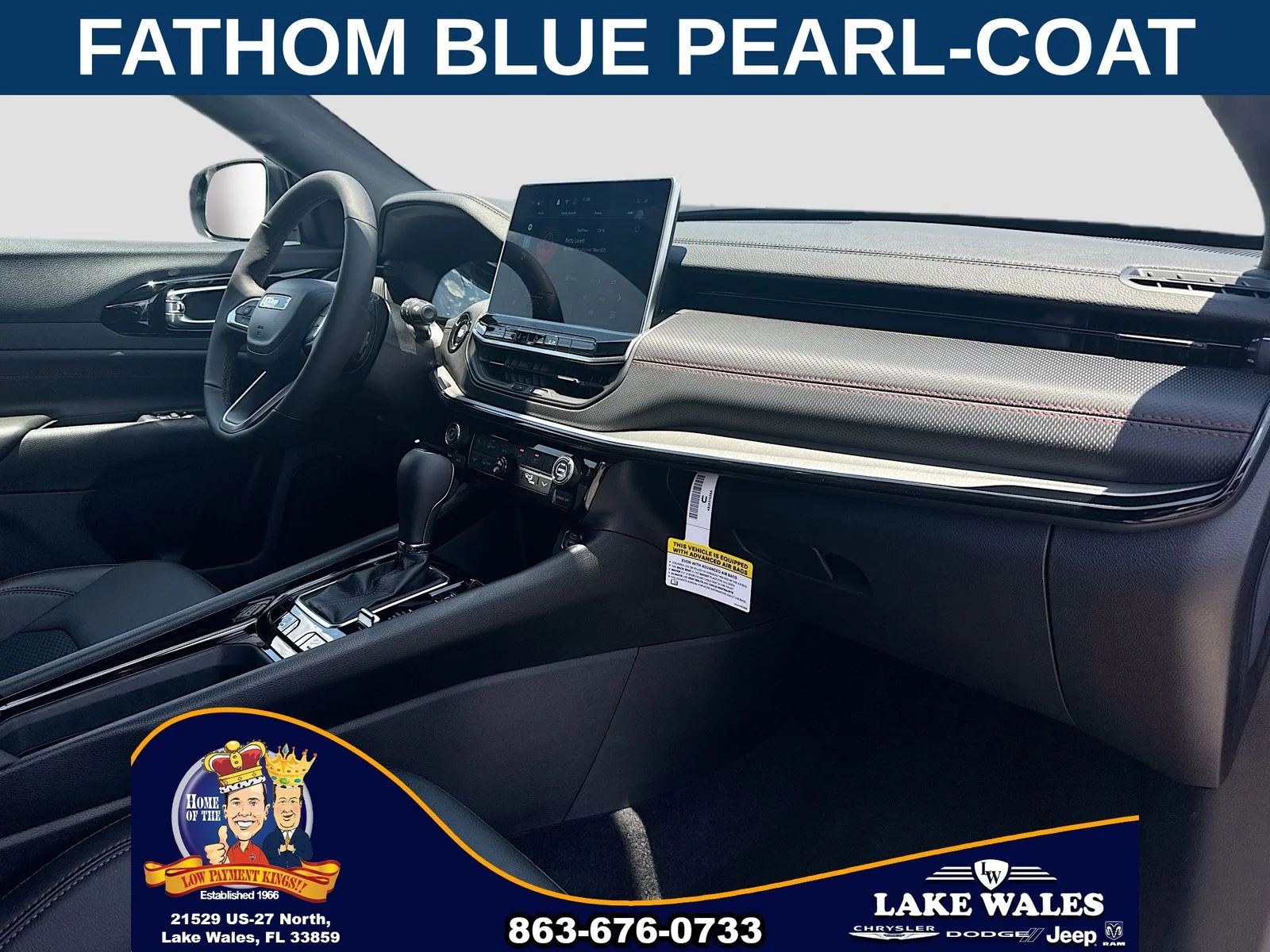 New 2026 Fathom Blue Pearl-Coat Exterior Paint Jeep Trailhawk image 27