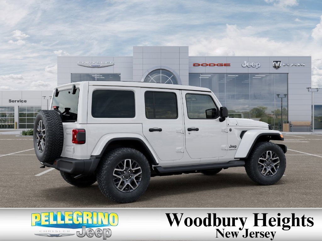 New 2027 Bright White Clear-Coat Paint Jeep Sahara image 4