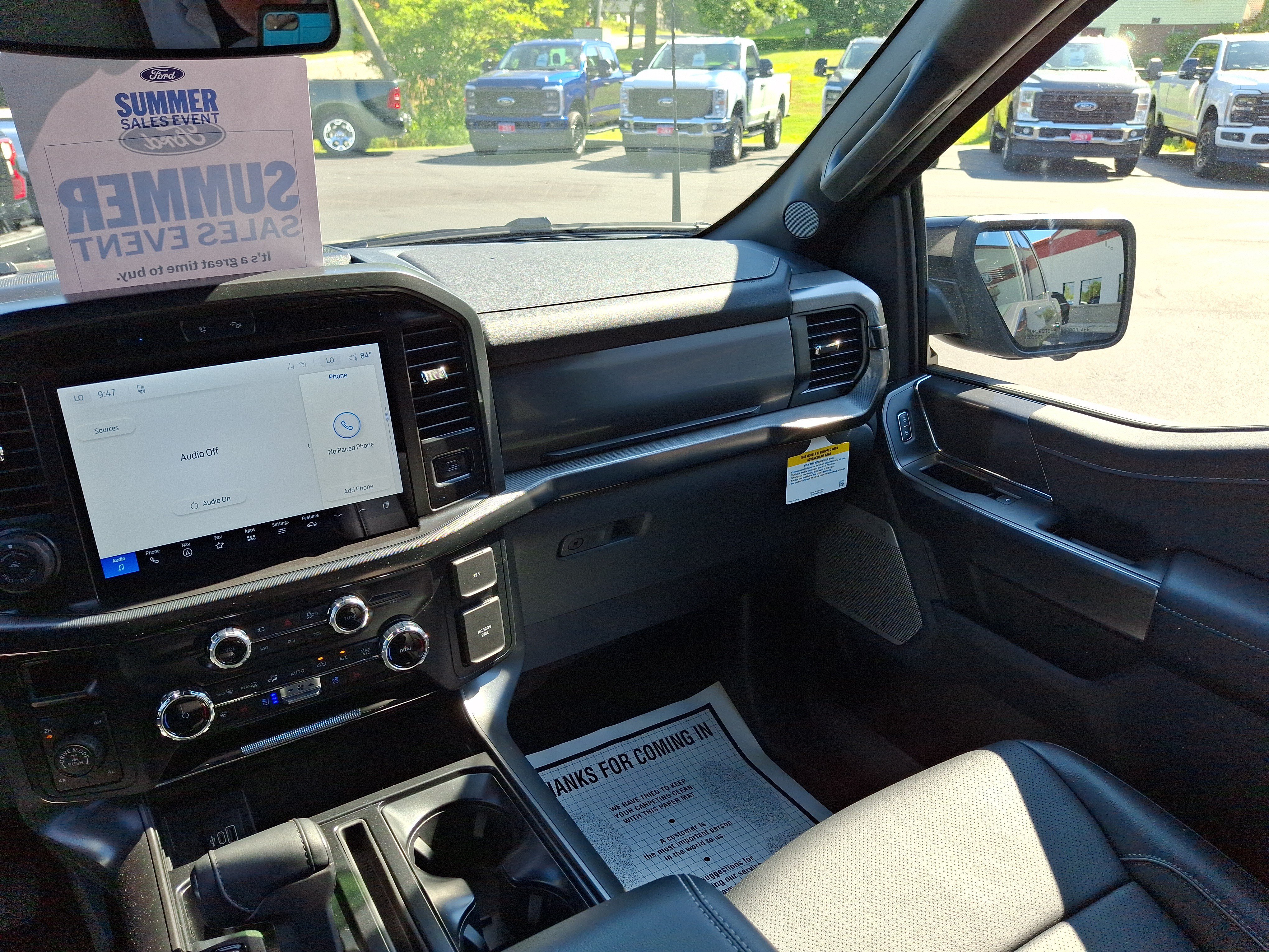 New 2026 Agate Black Metallic Ford LARIAT image 14