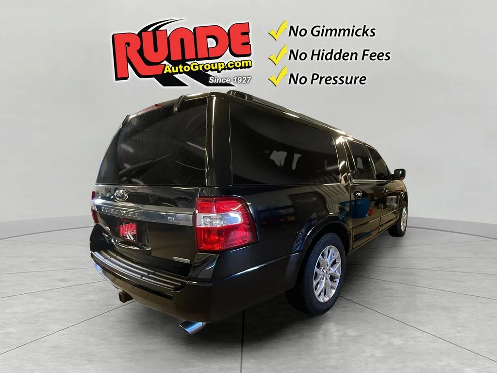 Used 2017 Shadow Black Metallic Ford Limited image 6