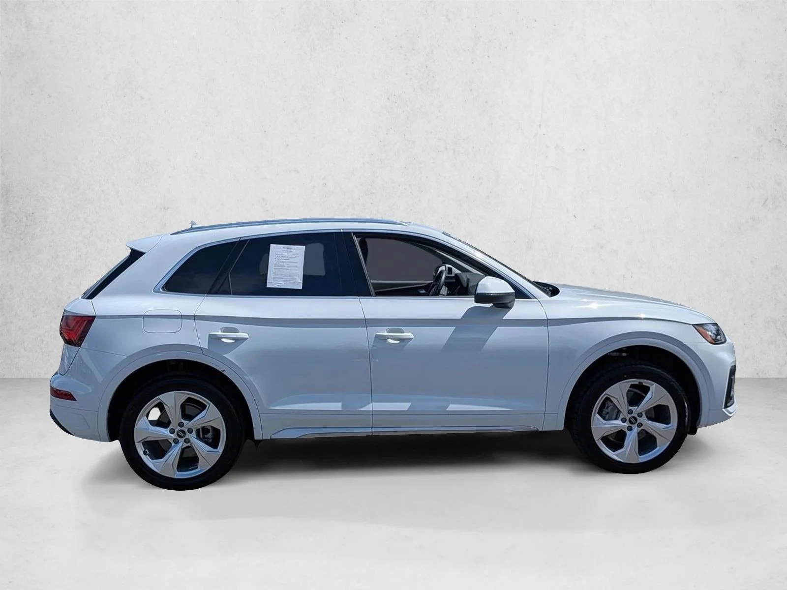Used 2021 Glacier White Metallic Audi Premium Plus image 4