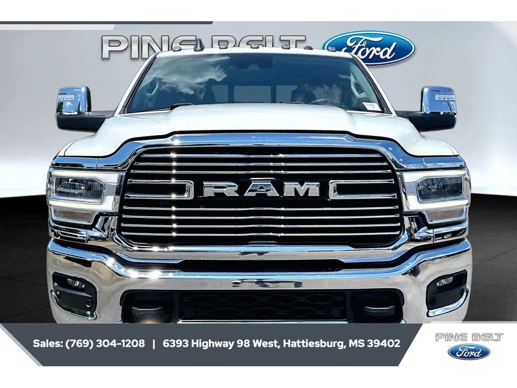 Used 2023 Pearl White Ram Laramie image 3