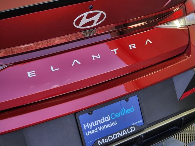 Certified Used 2025 Red Hyundai SEL Sport image 8
