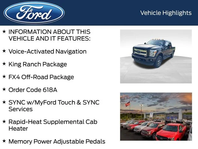 Used 2016 Green Ford King Ranch image 4