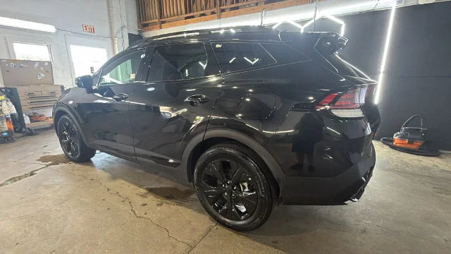 Certified Used 2025 Black Kia X-Line Prestige image 3