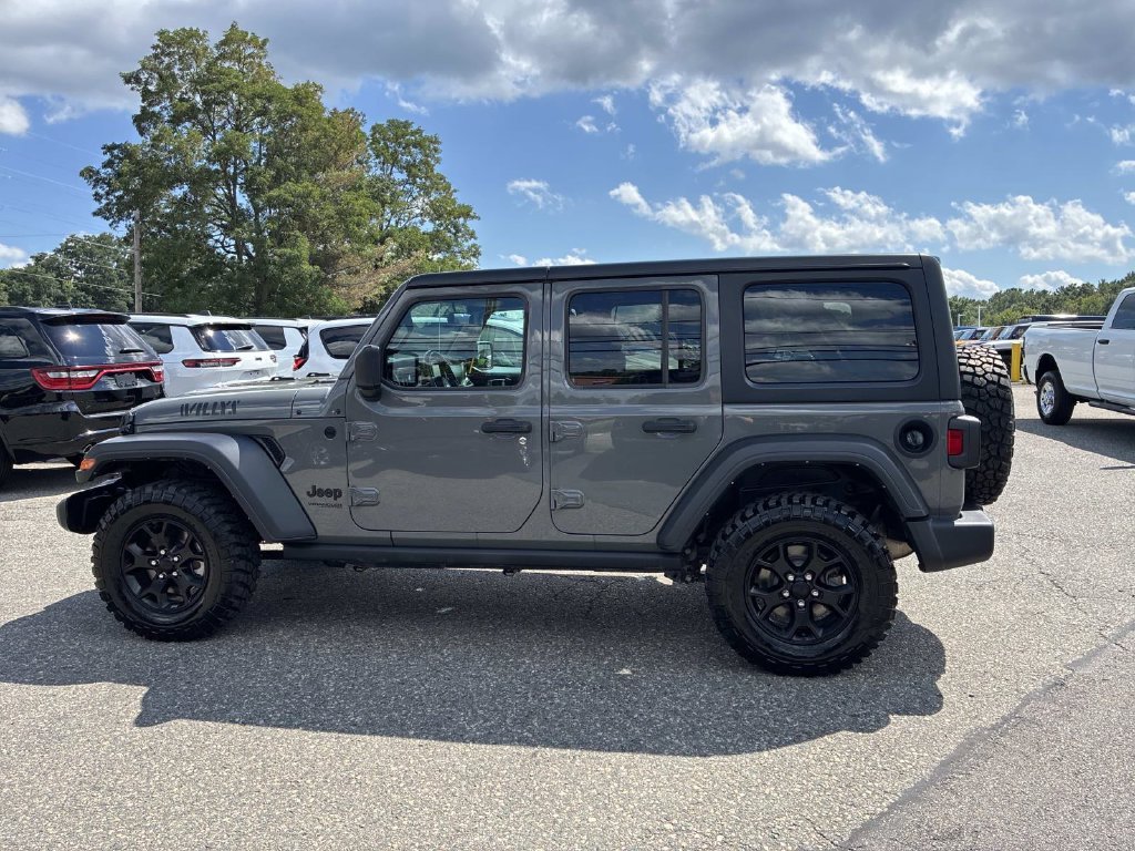 Certified Used 2022 Gray Jeep Unlimited Willys image 4