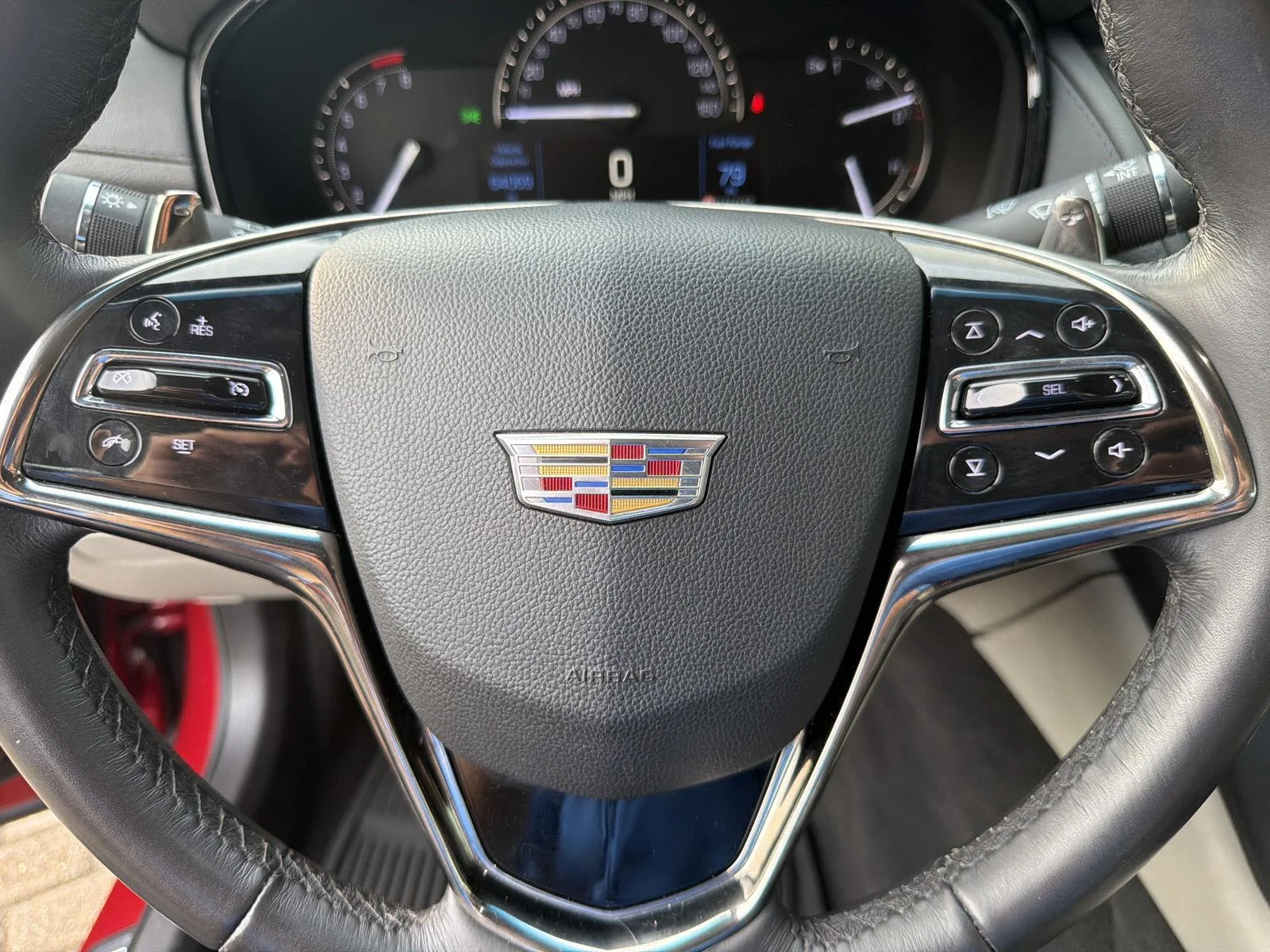 Used 2018 Red Obsession Tintcoat Cadillac AWD image 23