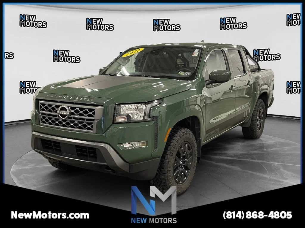 Used 2022 Tactical Green Nissan SV image 1