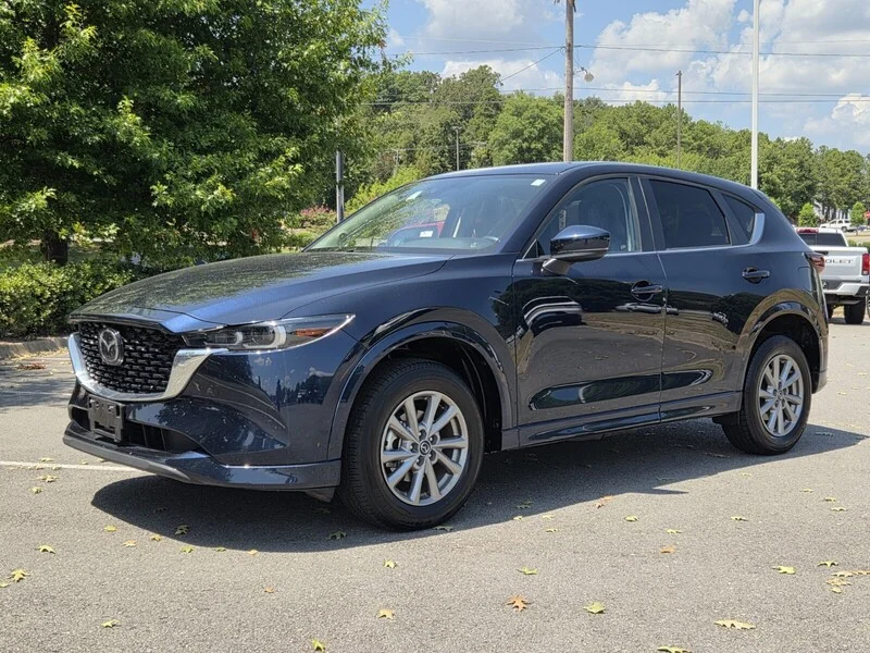 Used 2025 Crystal Blue MAZDA 2.5 S PREFERRED PACKAGE image 1