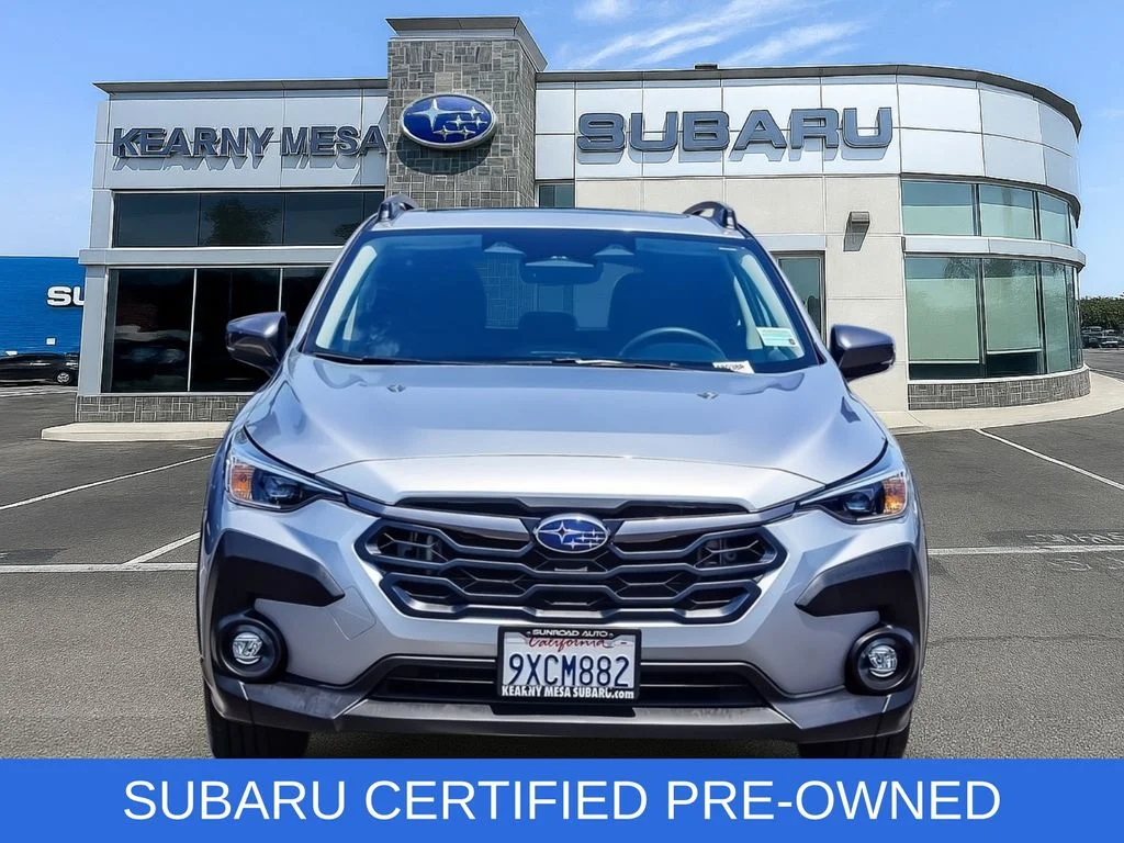 Certified Used 2025 Silver Subaru Premium image 2