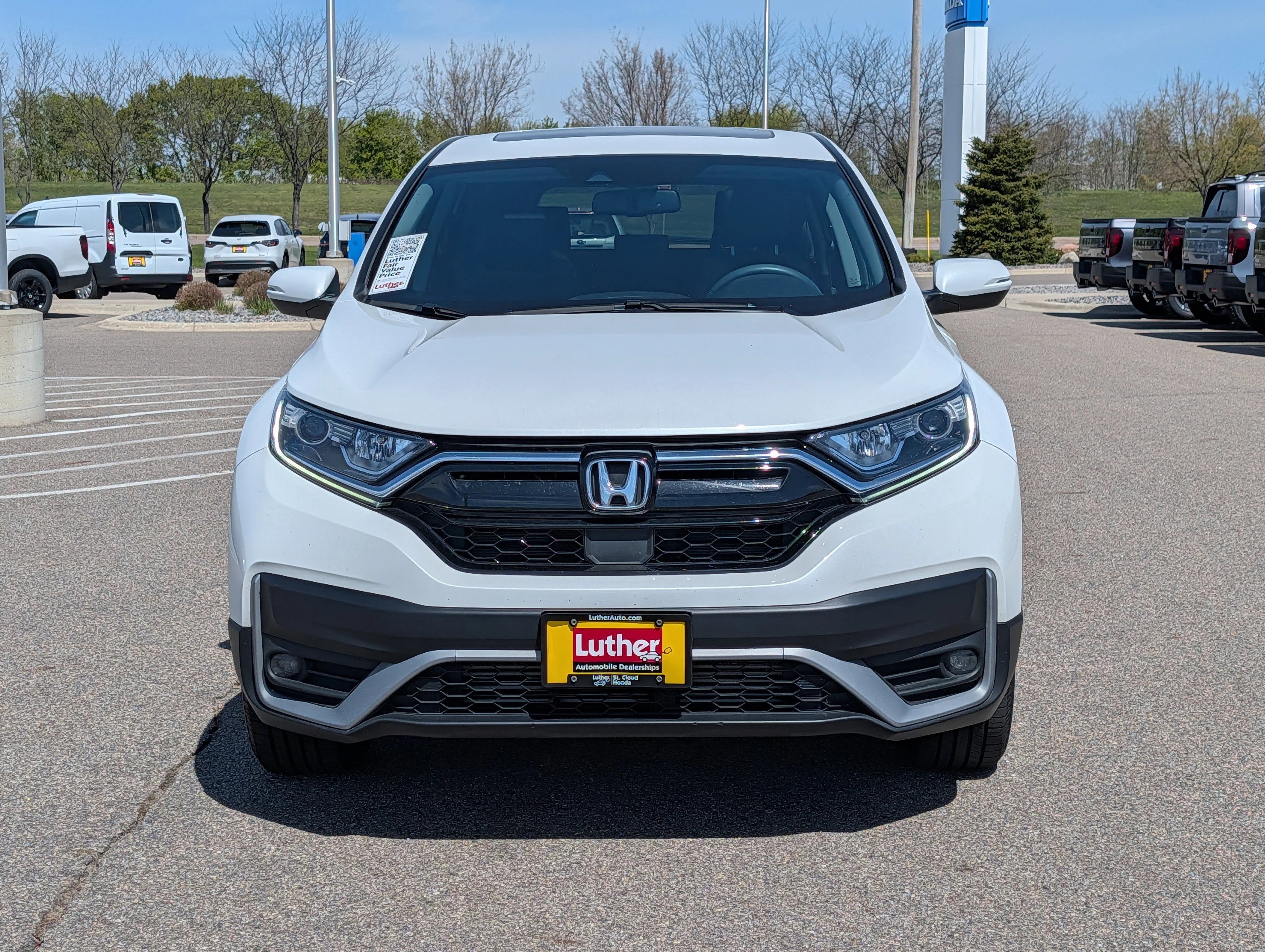 Used 2020 Honda CR-V EX-L with VIN 5J6RW2H88LL003799 for sale in Waite Park, Minnesota