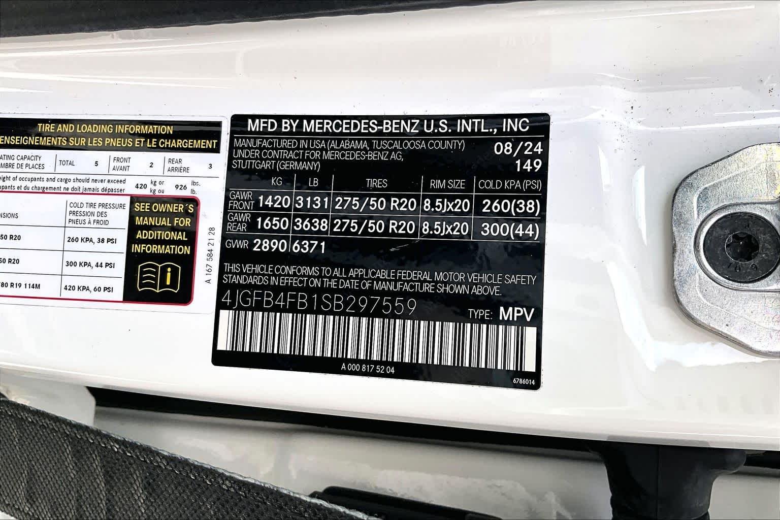 Used 2025 Polar White Mercedes-Benz GLE 350 image 29