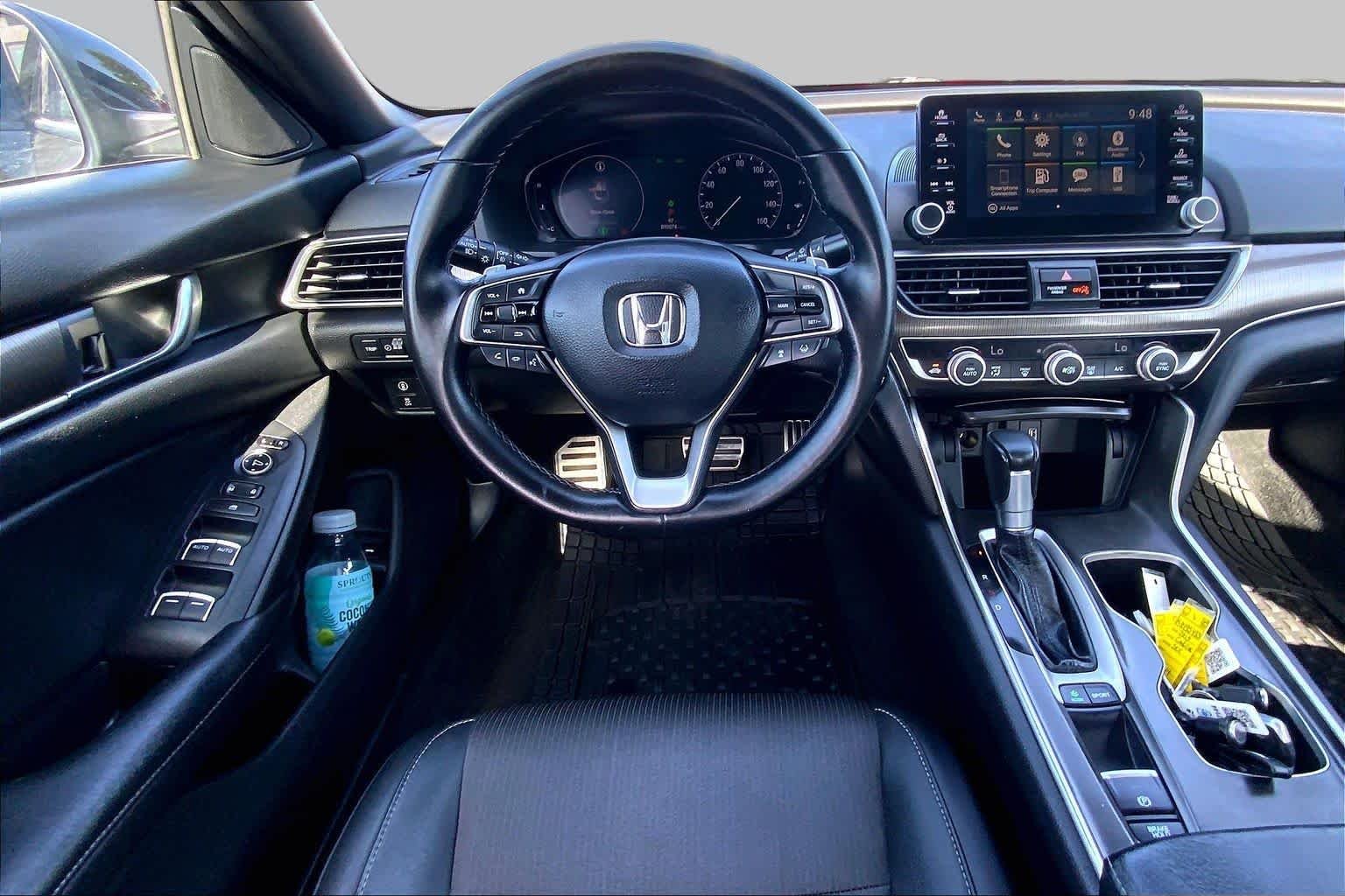 Used 2018 CRYSTAL BLACK PEARL Honda Sport 1.5T image 6