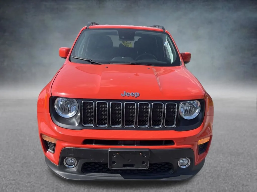 Used 2021 Orange Jeep Latitude image 9