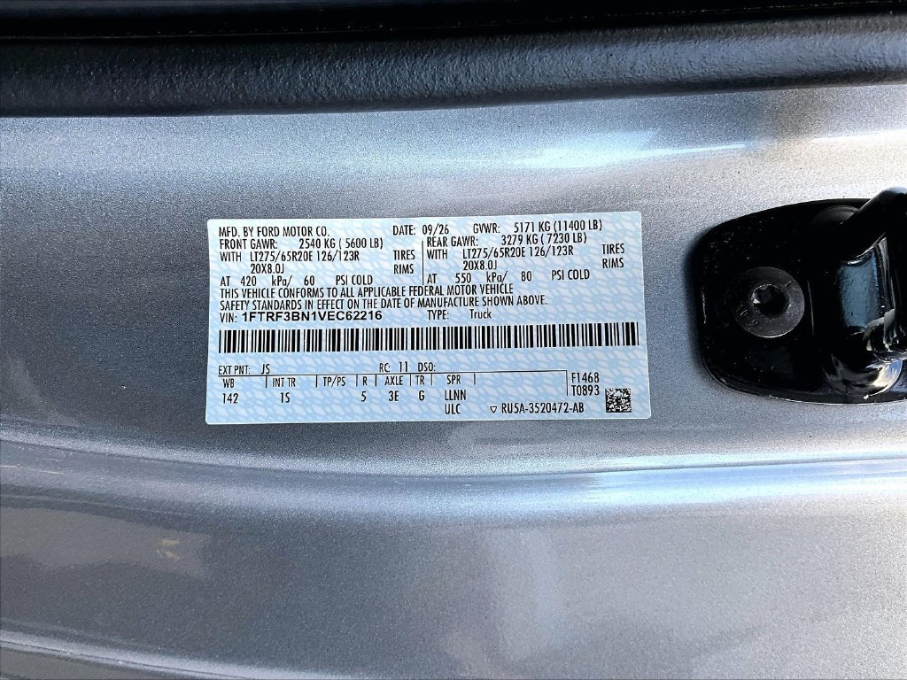 New 2027 Iconic Silver Metallic Ford XL image 13