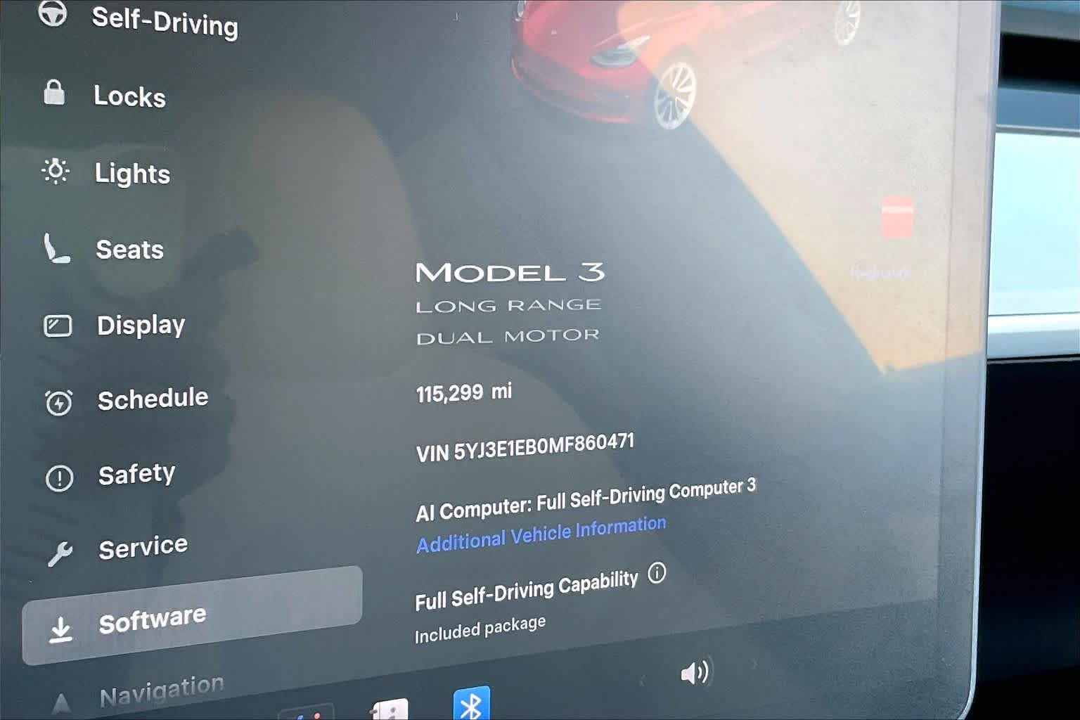 Used 2021 RED Tesla Long Range image 21
