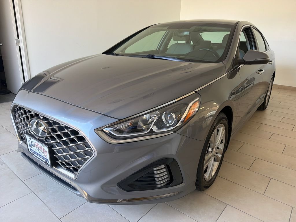 Used 2019 Machine Gray Hyundai SEL image 4